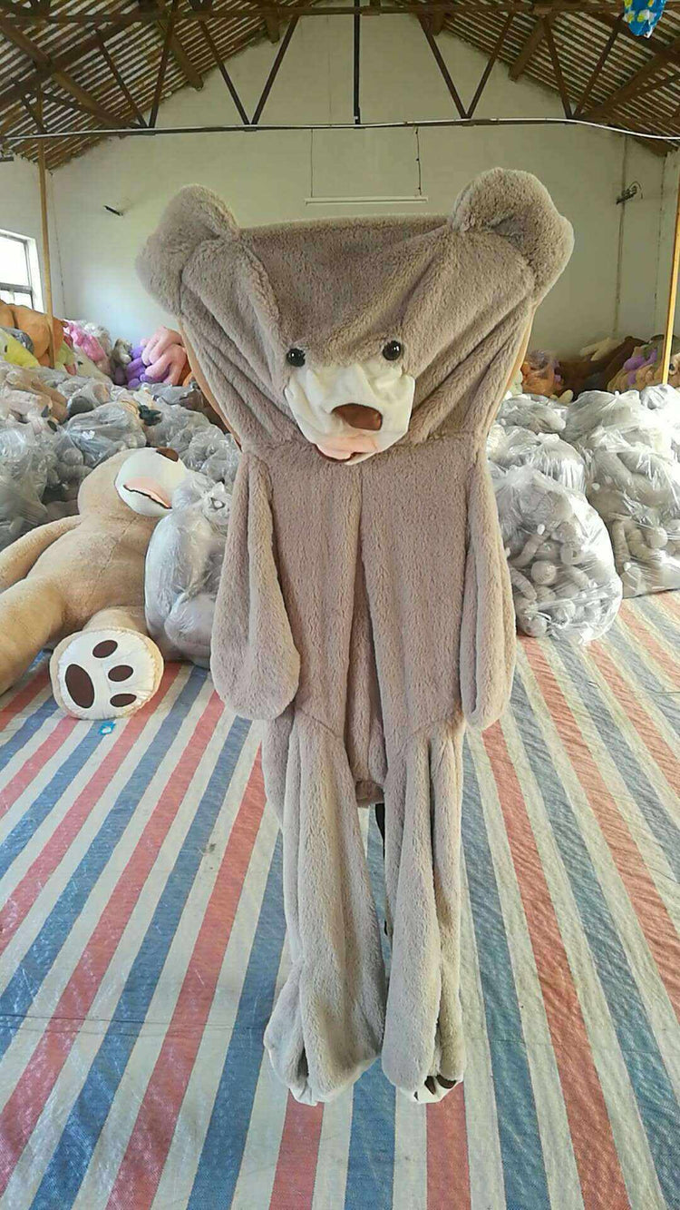 giant teddy bear plush toy soft leather shell - Cheap29