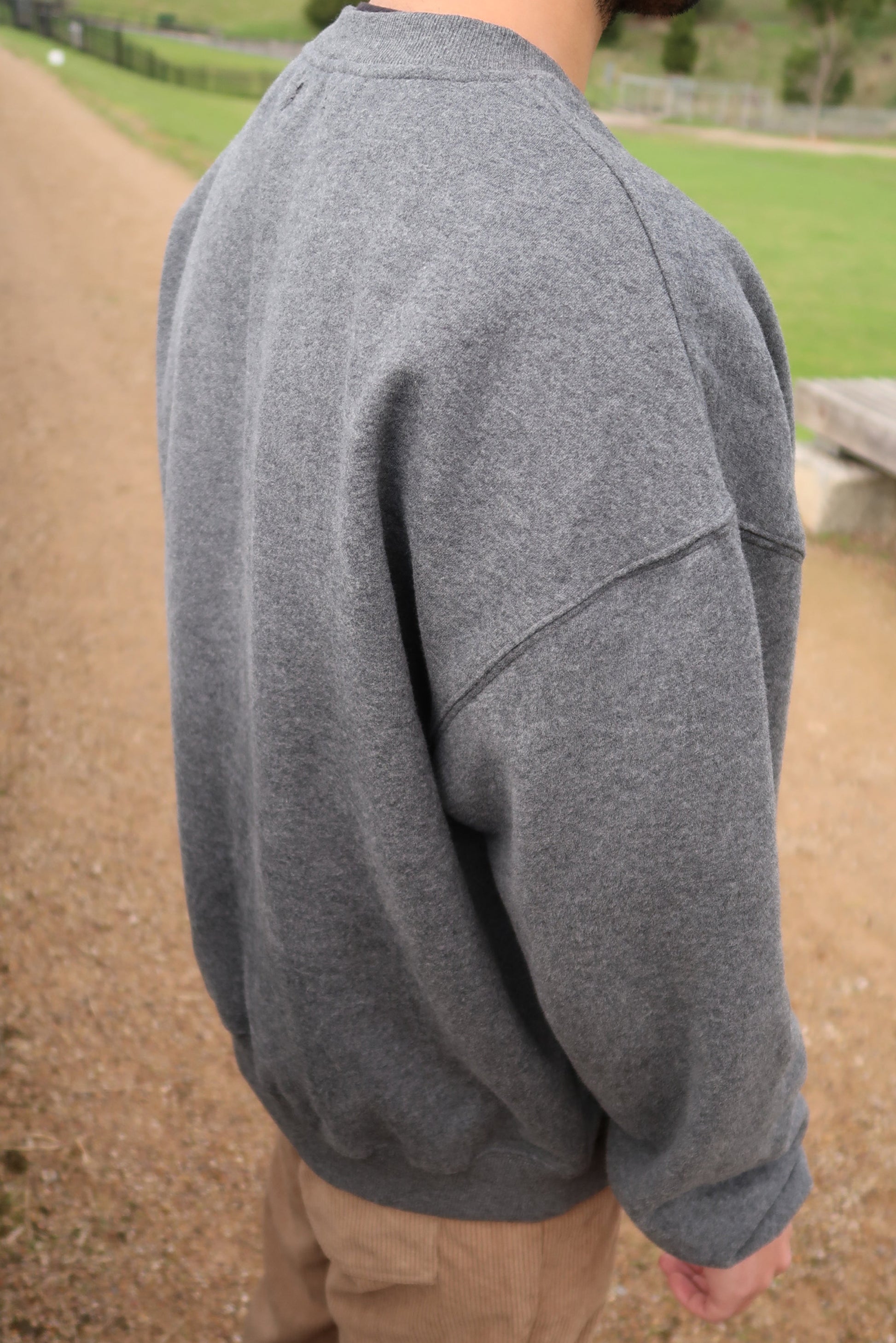 Land Down Under Sweatshirt - Charcoal-4
