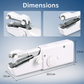 Mini Handheld Sewing Machine – Portable Stitching Tool for Quick Repairs