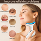 EMS Neck Tightening Massager – Microcurrent Wrinkle Lifter with Heat Therapy