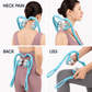 6-Wheel Neck Massager – Manual Pain Relief Roller