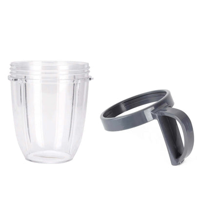 For Nutribullet Short Cup + Handheld Lip Ring For All Nutri 600 and 900 Models-0