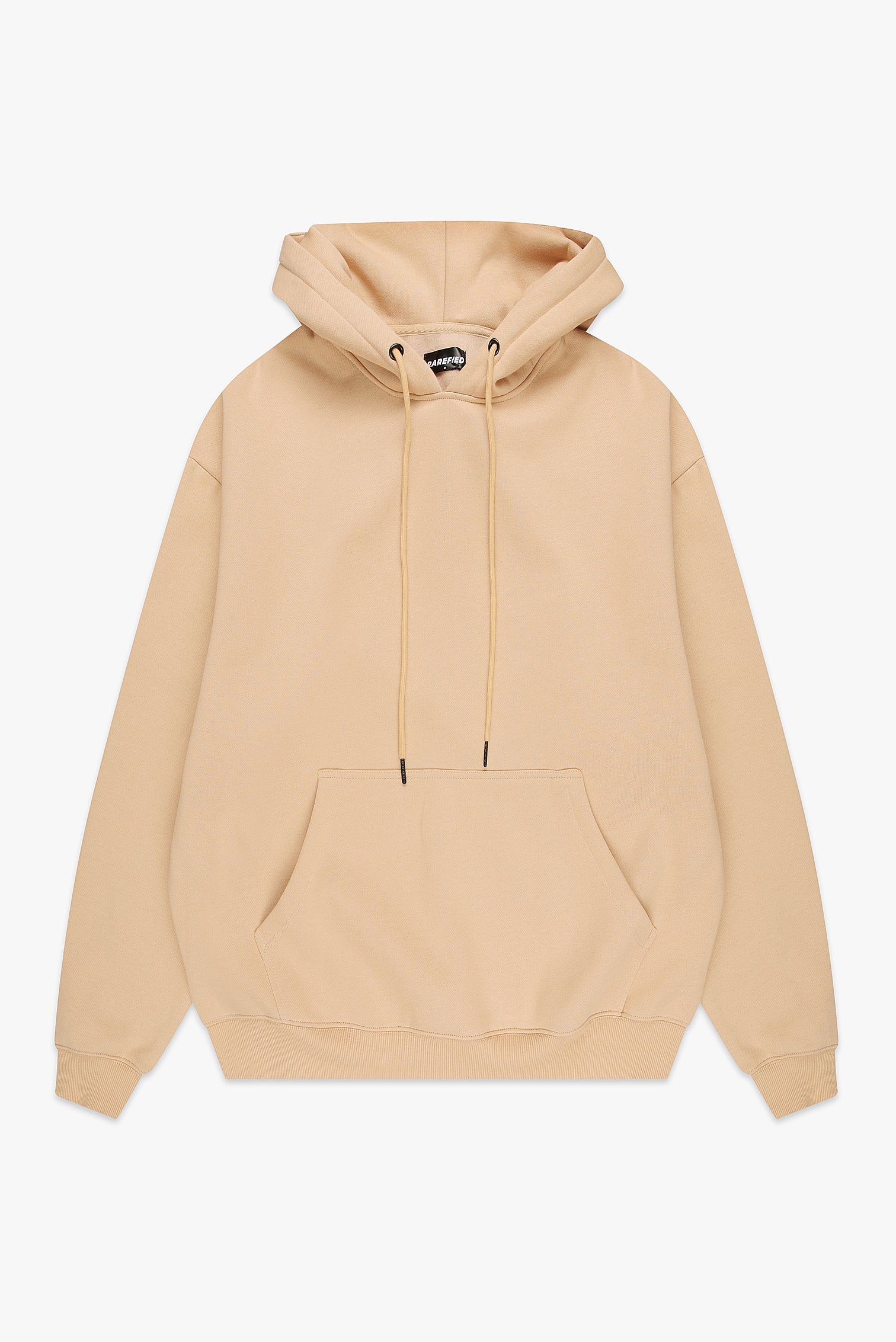 Brushed Hoodie - Beige-0