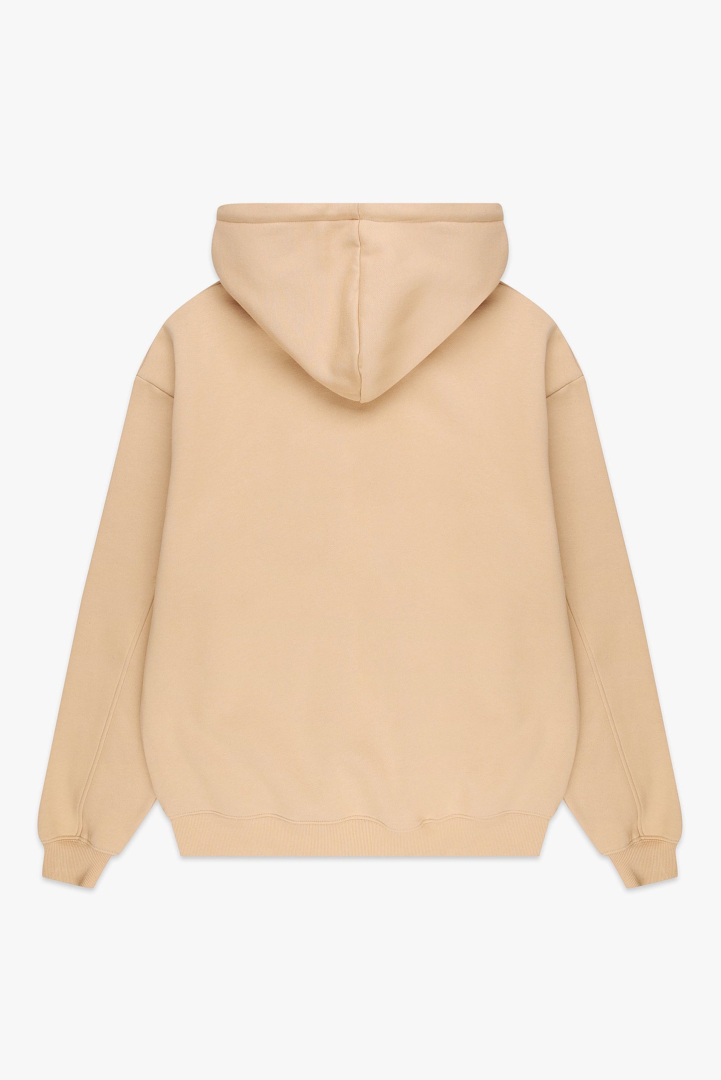 Brushed Hoodie - Beige-1