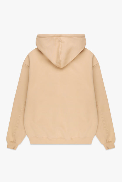Brushed Hoodie - Beige-1